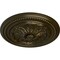 Ekena Millwork Chester Ceiling Medallion (Fits Canopies up to 2 1/4"), Hand-Painted Green Gold, 15 3/4"OD x 1 7/8"P CM15CHGGS - alternate 4